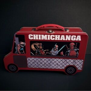 Deadpool Chimichanga Truck Lunch Box Limited Edition